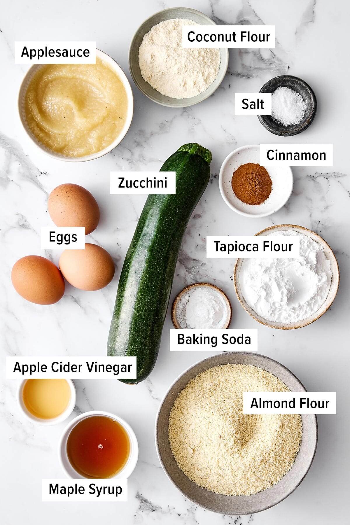 Ce pain de courgette sans gluten est le type de pain que vous voudrez garder sur votre comptoir tout l'été. Ingrédients du pain de courgette sans gluten.