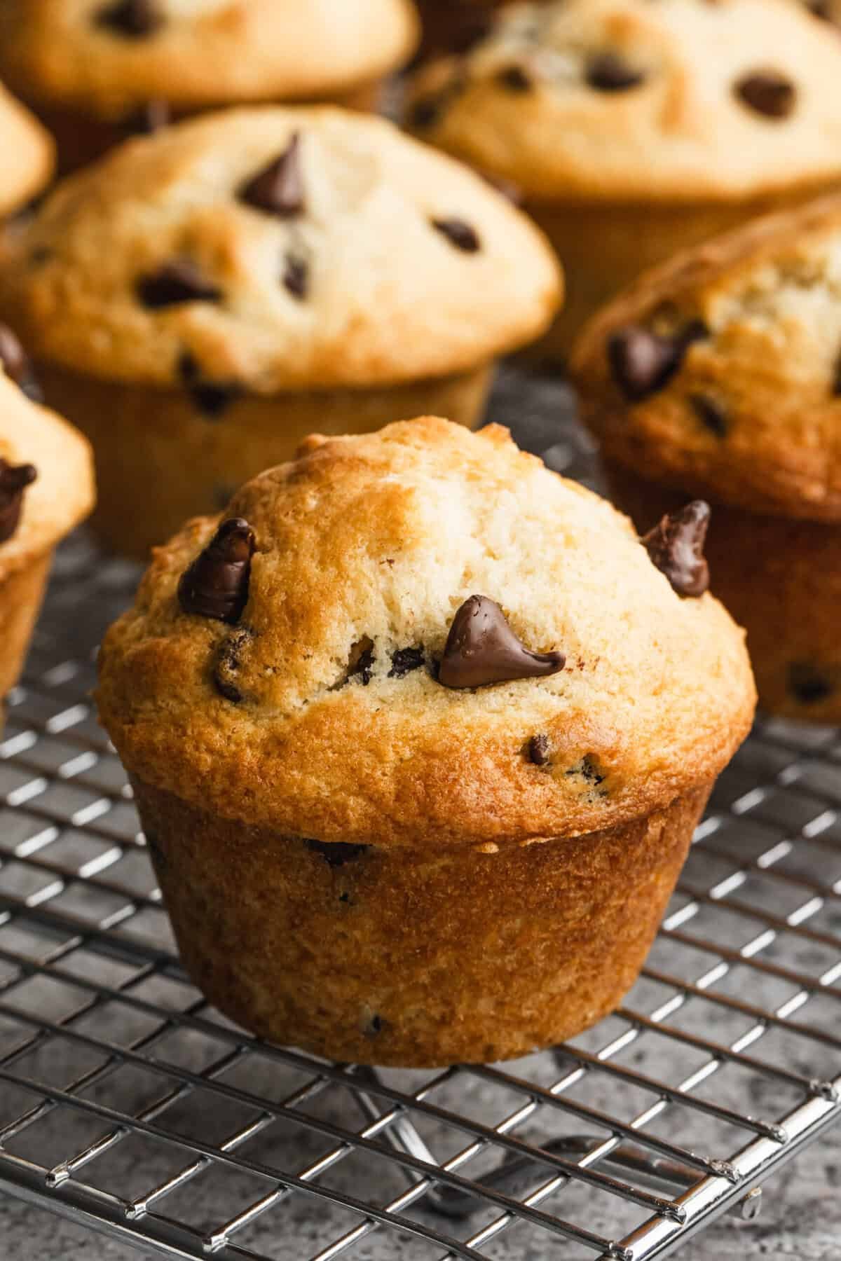 Un muffin léger et moelleux, prêt à être congelé et parfait pour une indulgence maison rapide.