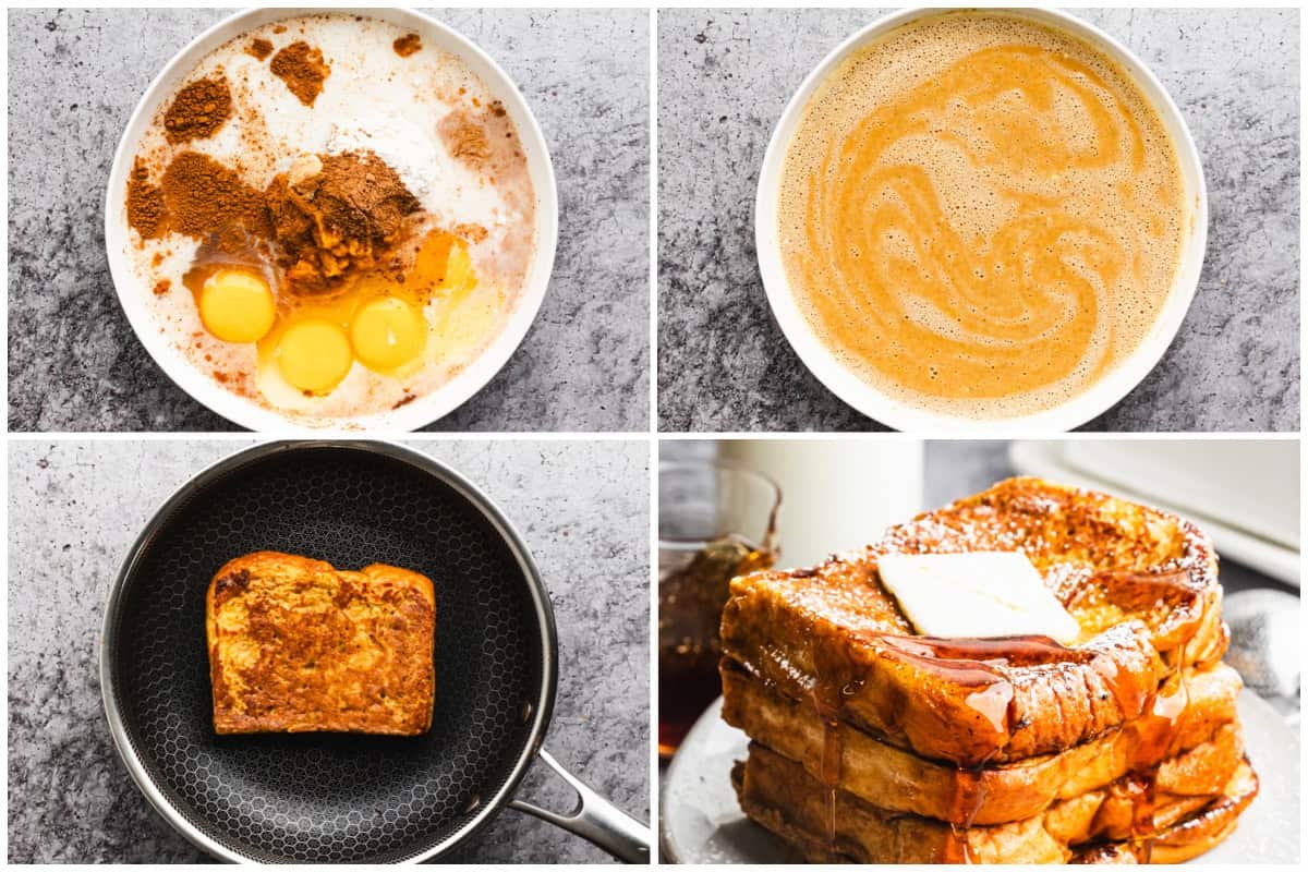 La meilleure recette de pain perdu à la citrouille transforme des ingrédients simples de garde-manger en un petit-déjeuner réconfortant parfait pour un brunch de week-end.