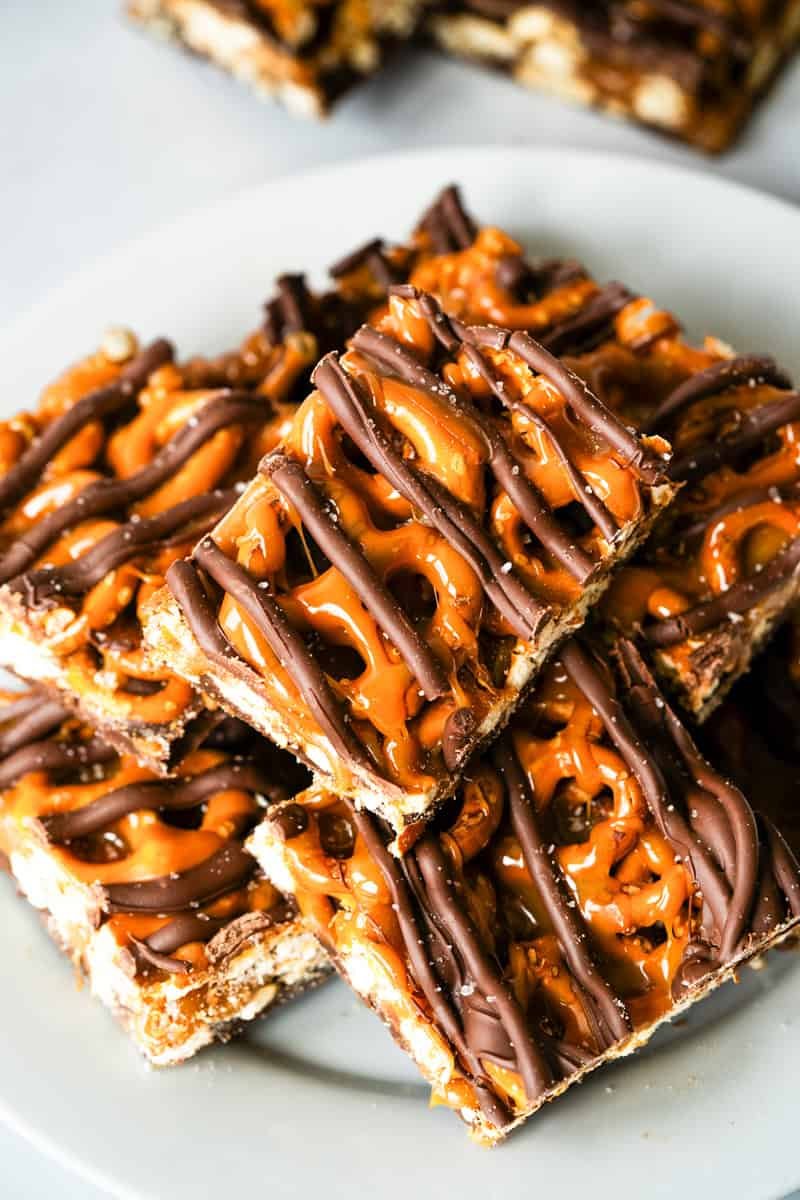 This easy pretzel bark is a salty-sweet treat kids can help decorate for the holidays.