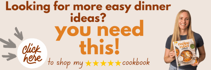 information sur le livre de recettes Rebel.