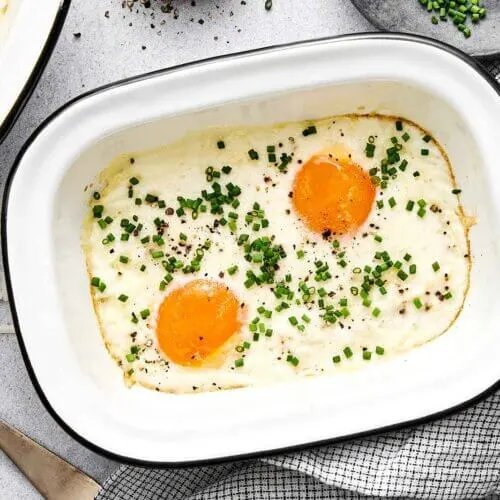 Recette d'œufs en cocotte.