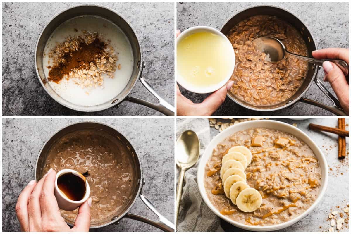 Apprenez à préparer la meilleure avoine protéinée en remuant des blancs d'œufs pendant la cuisson. Vous ne le goûtez pas du tout mais cela rend l'avoine délicieuse, moelleuse et crémeuse !
